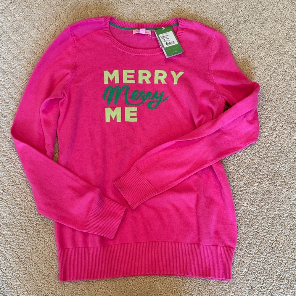 Lilly Pulitzer Christmas ‘Merry Merry Me' Sweater